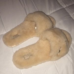 Brand New Tan Ugg Slides Sz. 8